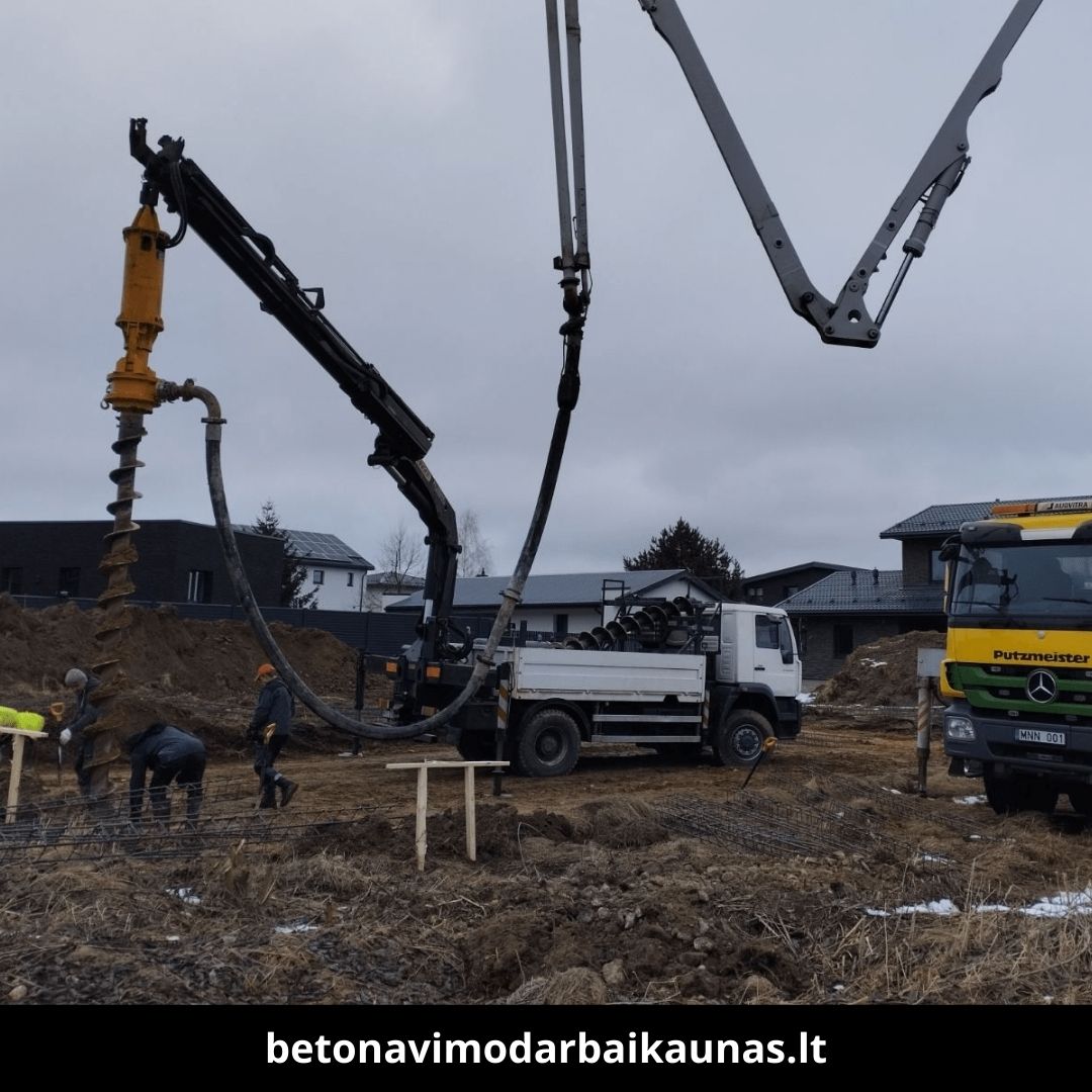 Betonavimo darbai Kaune atlikti darbai 7