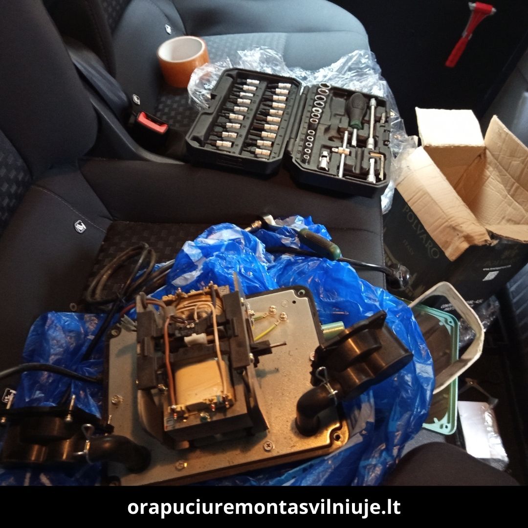 Orapūčių remontas Vilniuje atlikti darbai 7