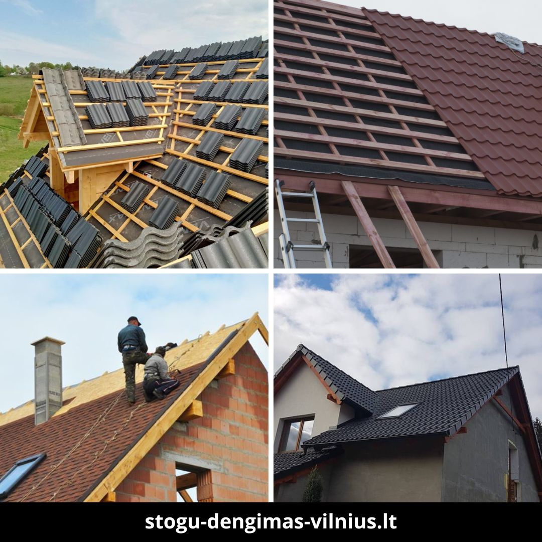 Stogu dengimas Vilniuje