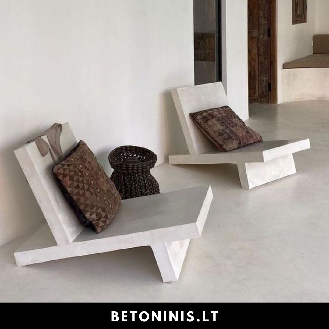 Betoniniai suoliukai ir stalai 4