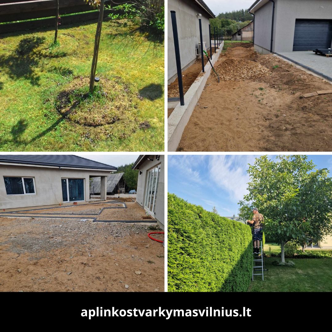 Aplinkos tvarkymas Vilnius