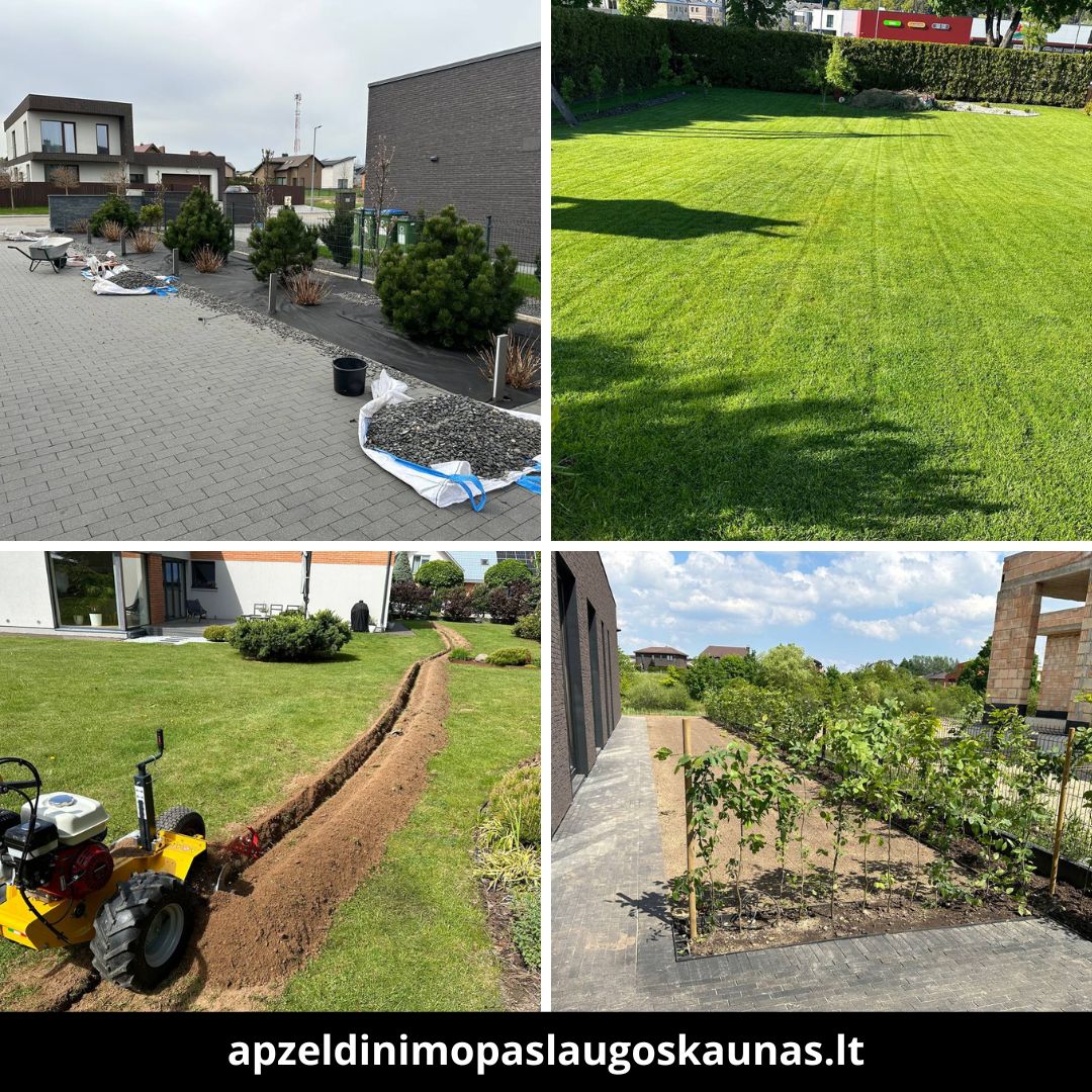 Apželdinimo paslaugos Kaune