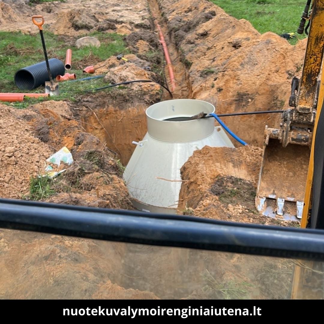 Nuotekų valymo įrenginiai Utena darbai 7