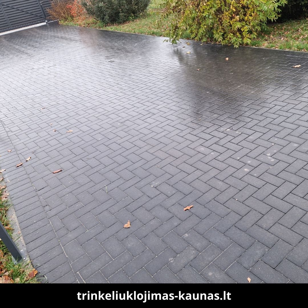 Trinkelių klojimas Kaunas atlikti darbai 5