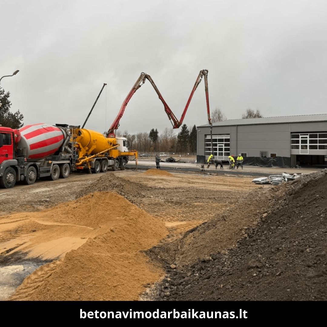 Betonavimo darbai Kaune atlikti darbai 9
