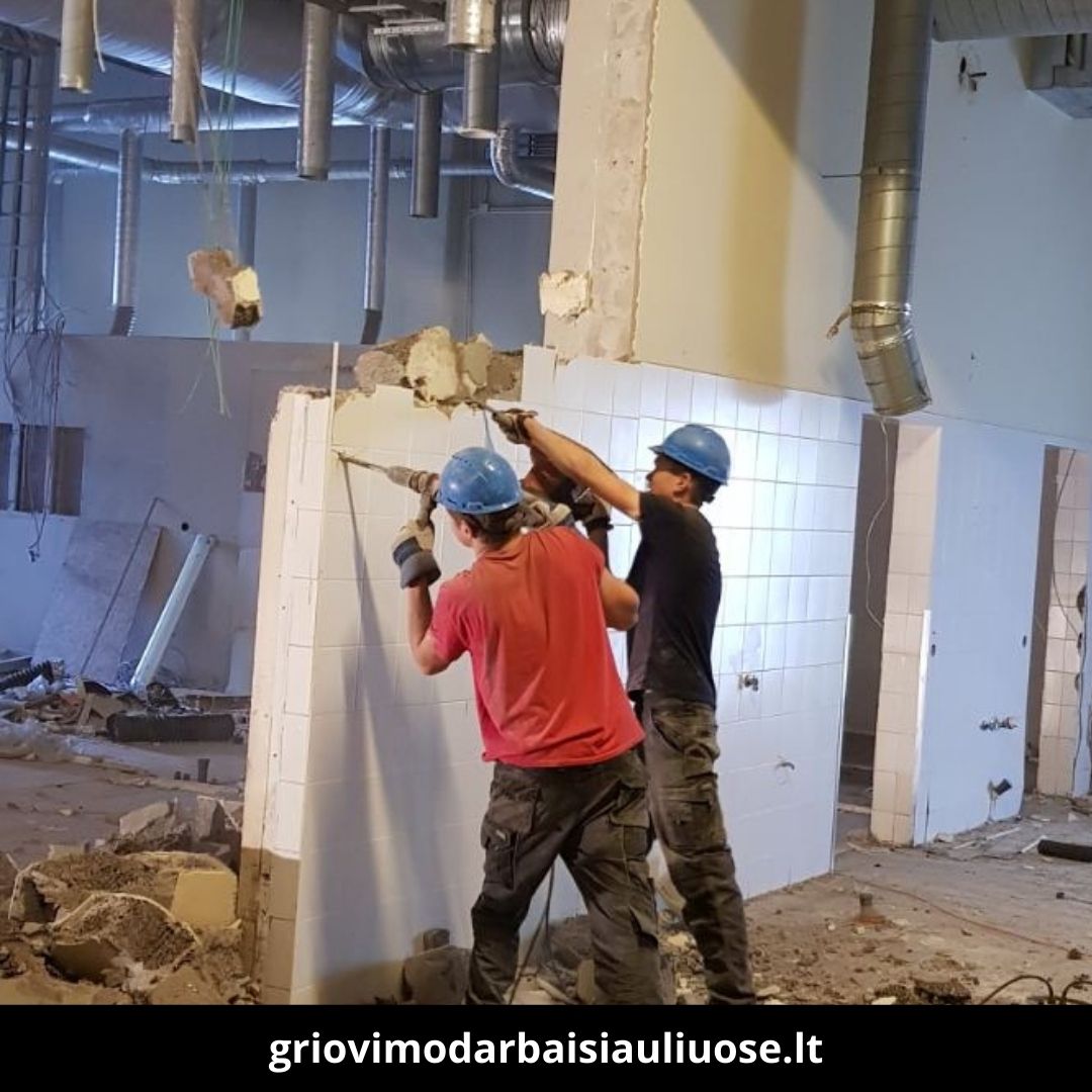 Griovimo darbai Šiauliuose atlikti darbai 6
