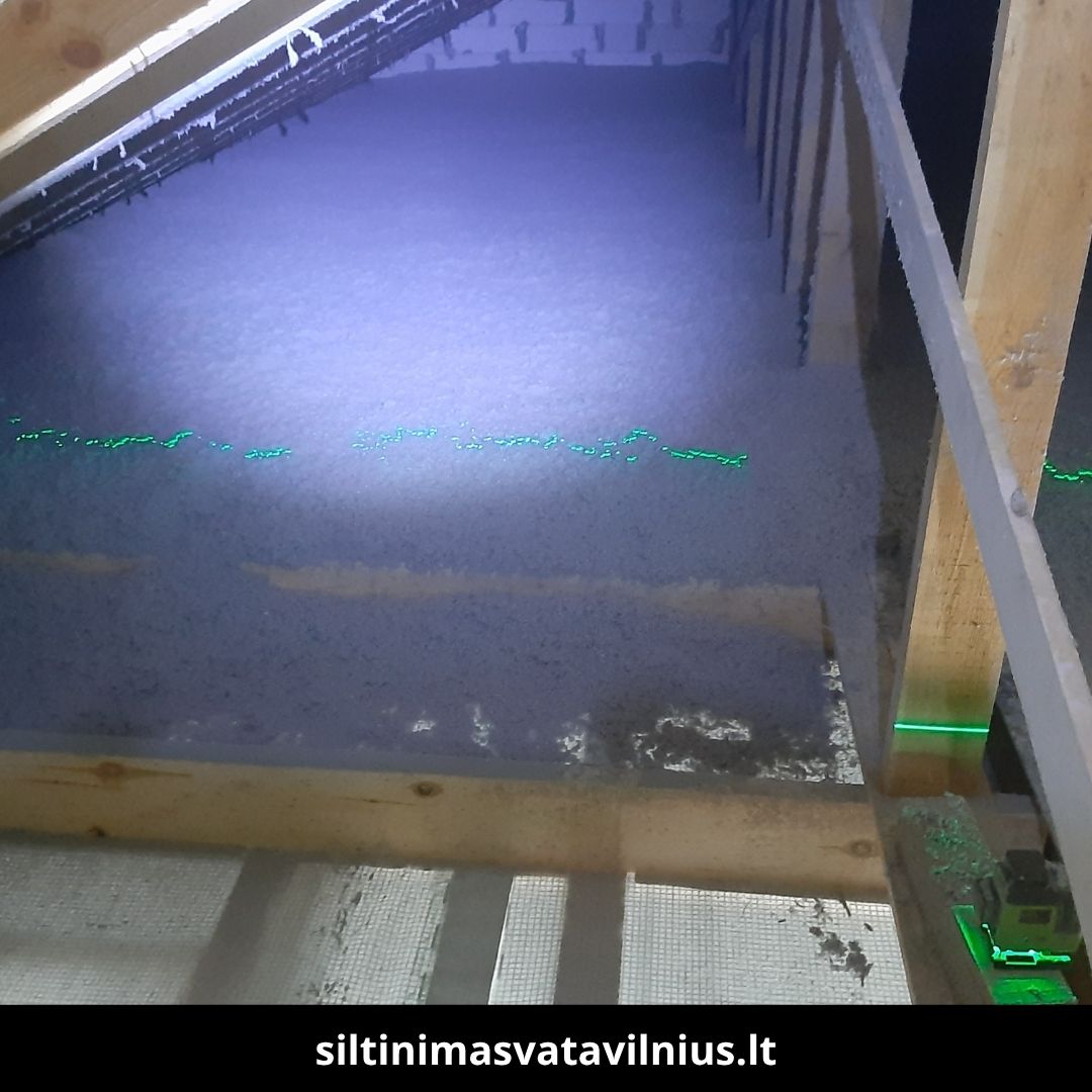 Šiltinimas vata Vilniuje atlikti darbai 4