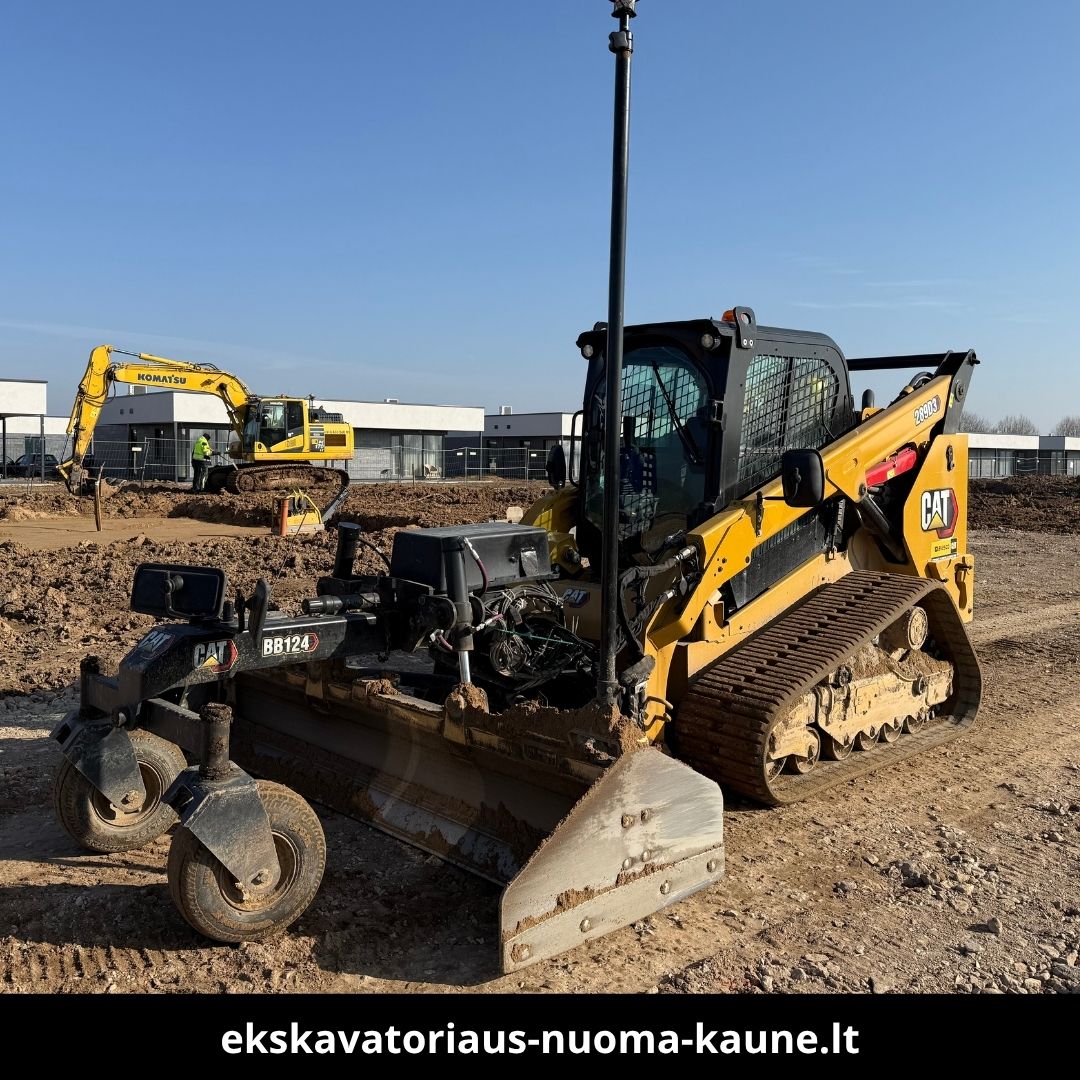 Ekskavatoriaus nuoma Kaune 2