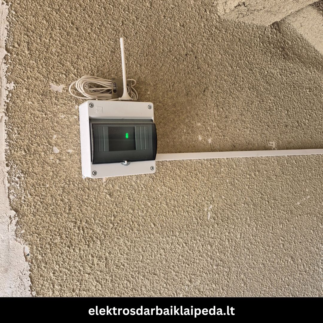 Elektros darbai Klaipėdoje darbai 1