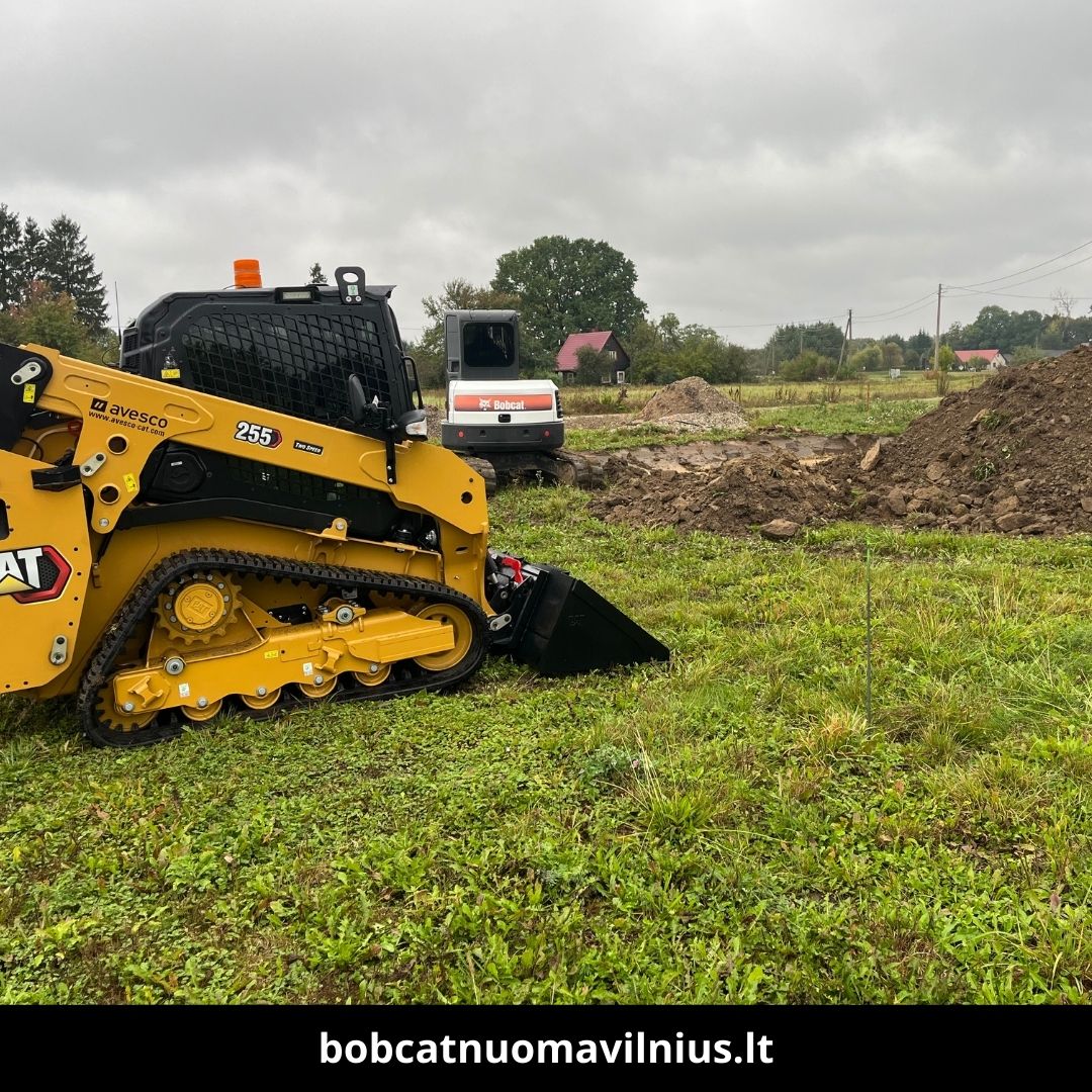 Bobcat nuoma Vilniuje atlikti darbai 7