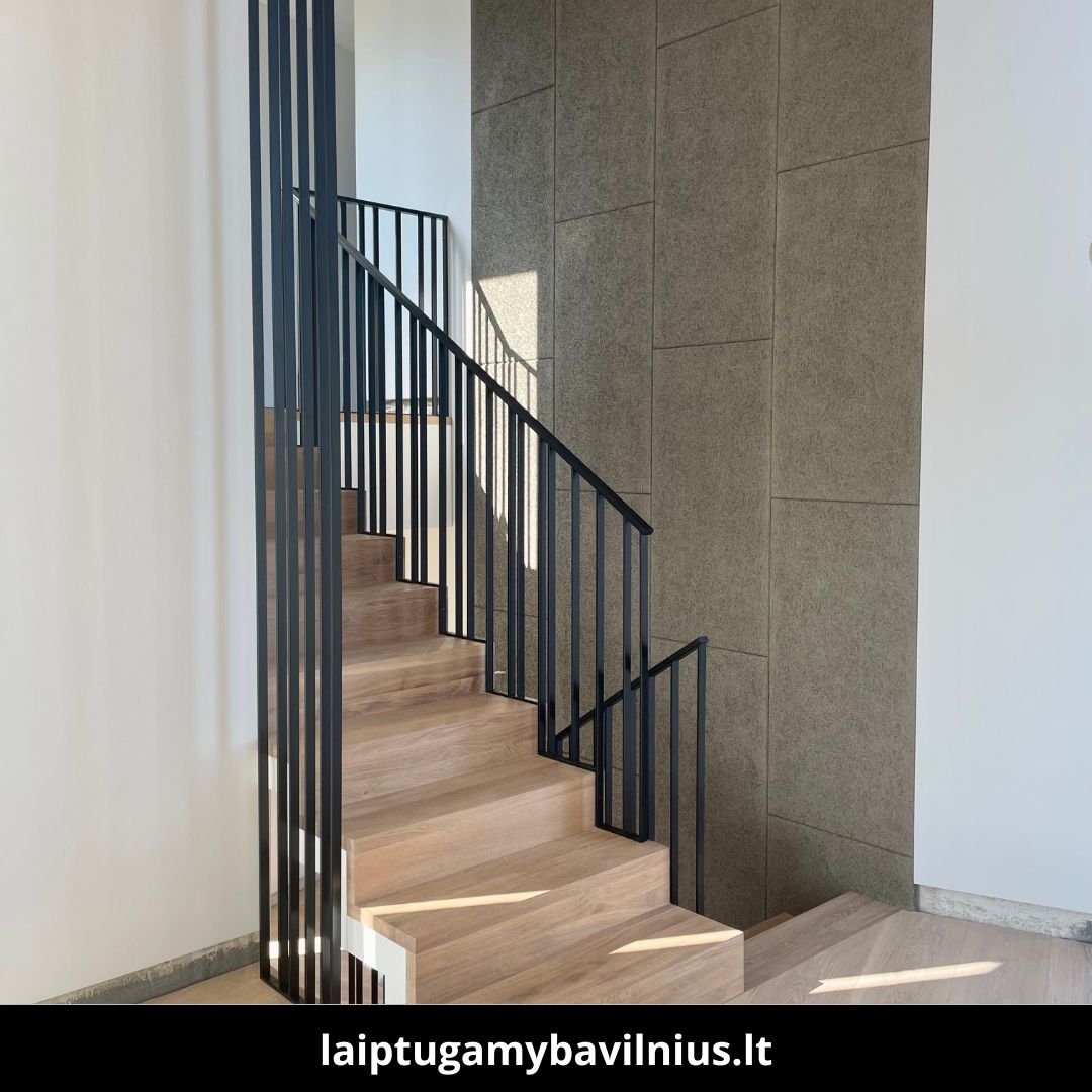 Laiptų gamyba Vilniuje atlikti darbai 4