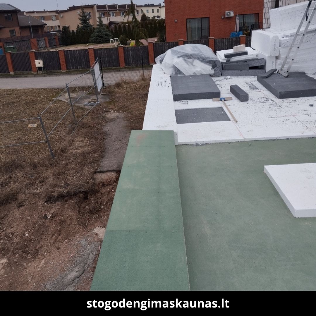 Stogo dengimas Kaunas atlikti darbai 2