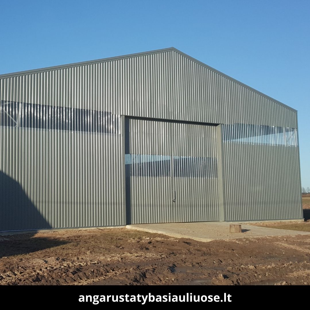 Angarų statyba Šiauliuose atlikti darbai 3