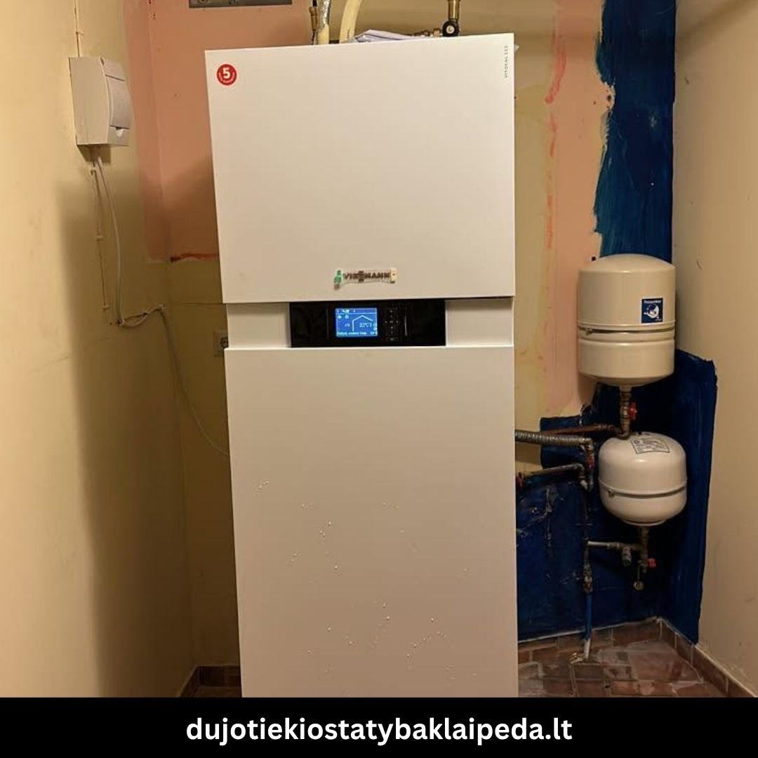 Atlikti dujotiekio darbai Klaipėdoje 1