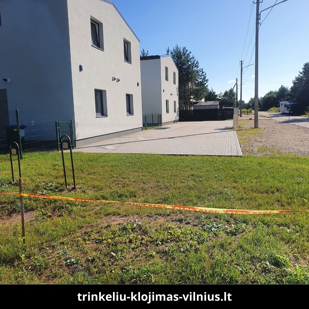 Trinkelių klojimas Vilniuje atlikti darbai 4
