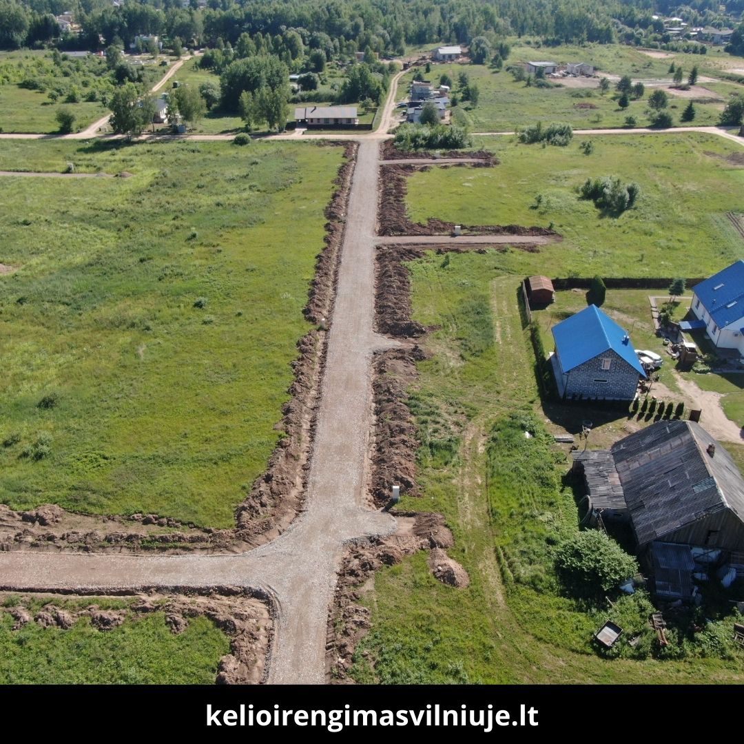 Kelio įrengimas Vilniuje darbai 4