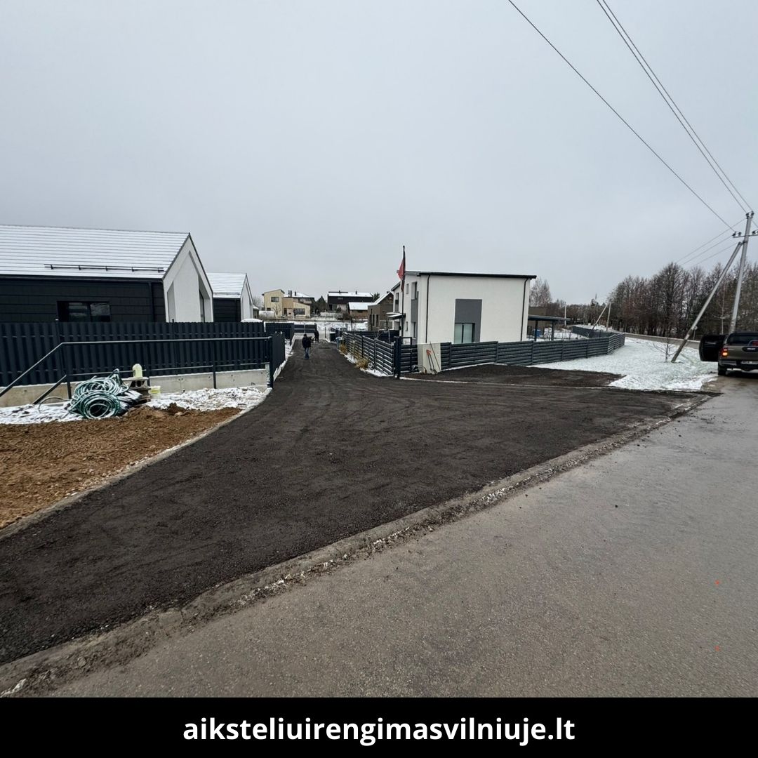 Aikštelių įrengimas Vilniuje darbai 6