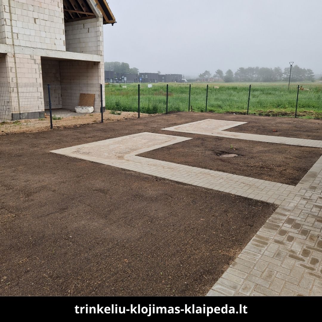 Trinkelių klojimas Kalipėdoje atlikti darbai 3