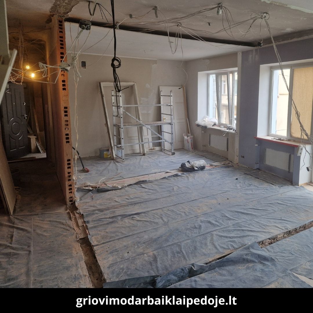 Griovimo darbai Klaipėdoje atlikti darbai 7