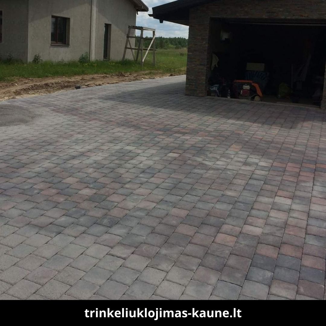 Trinkelių klojimas Kaune atlikti darbai 6