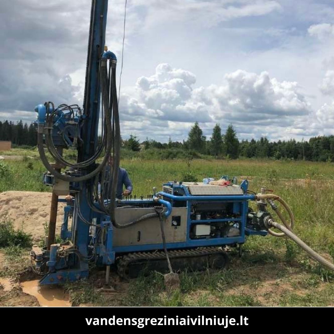 Vandens gręžiniai Vilniuje atlikti darbai 9