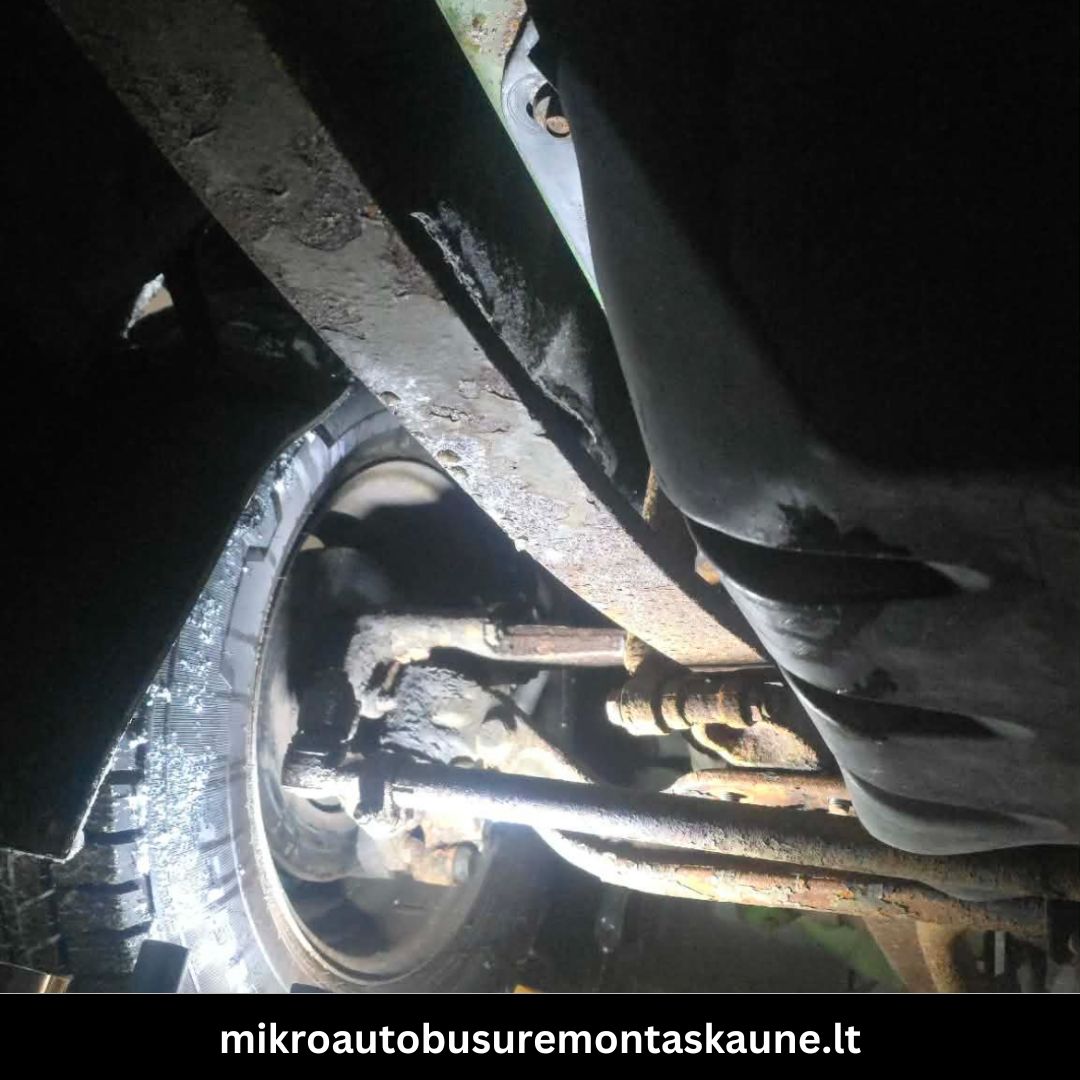 Mikroautobusų remontas Kaune 1 darbai