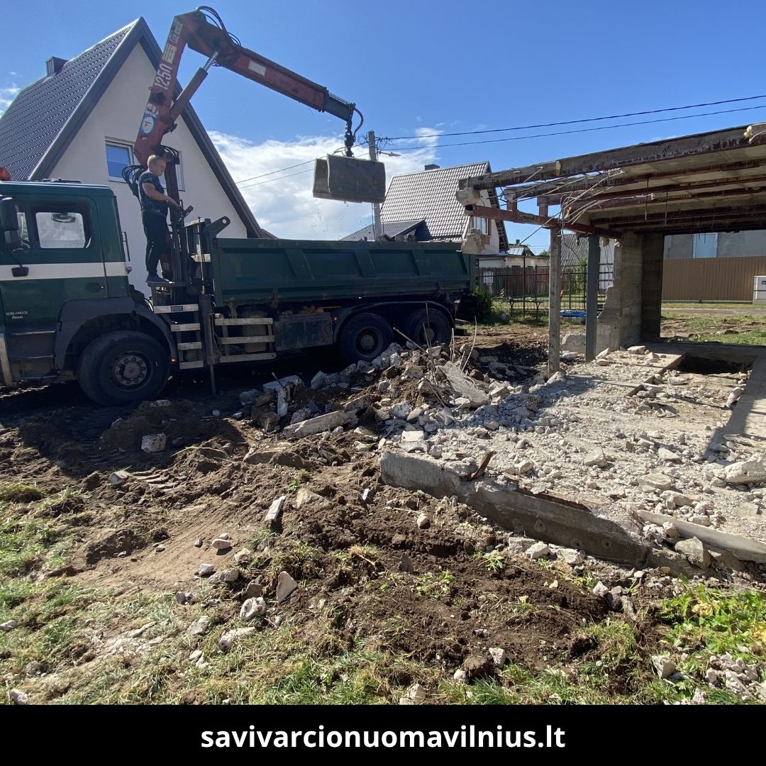 Savivarčio nuoma Vilniuje darbai 1