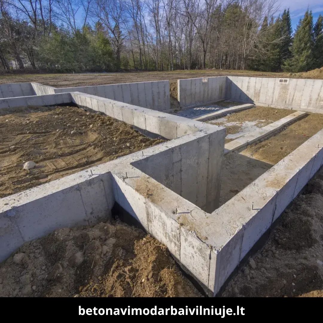 Betonavimo darbai Vilniuje 2