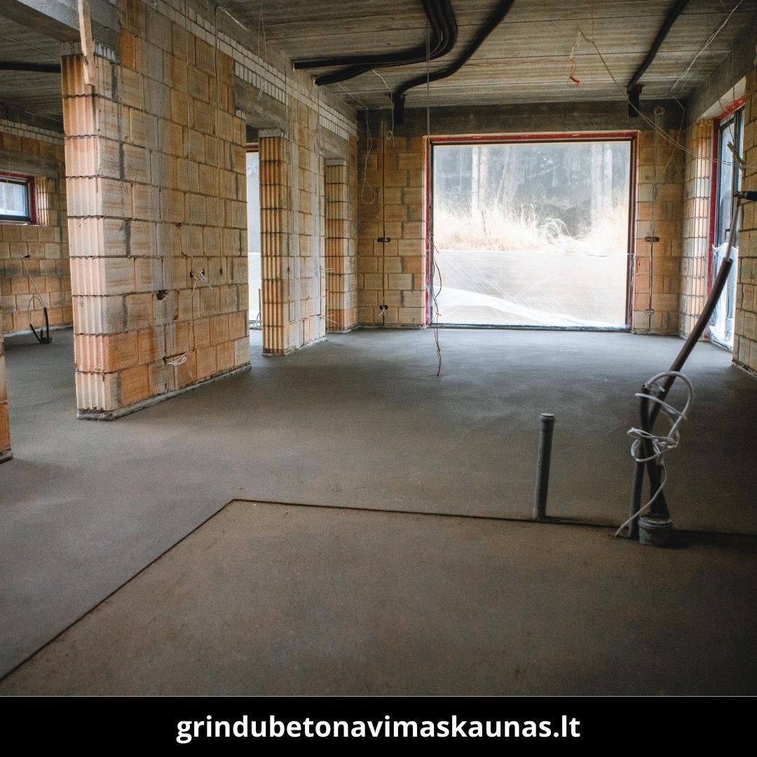 Grindų betonavimas Kaunas atlikti darbai 8