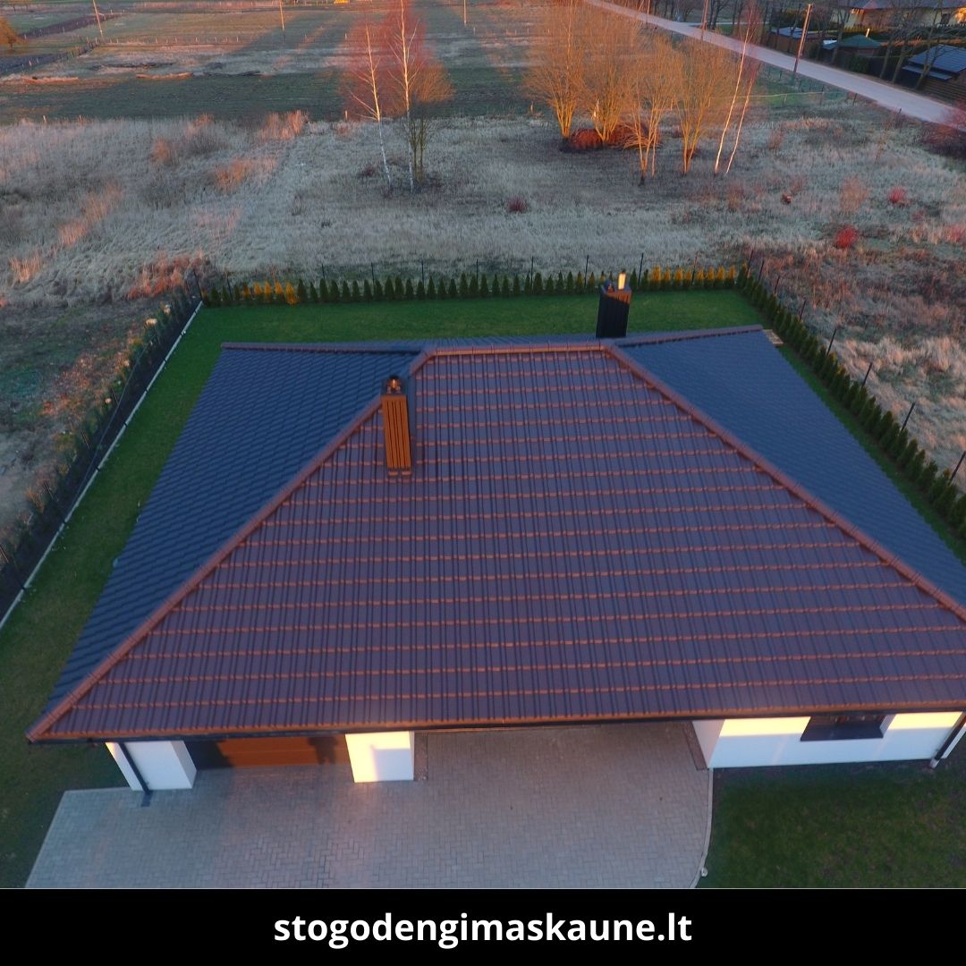 Stogo dengimas Kaune atlikti darbai 7