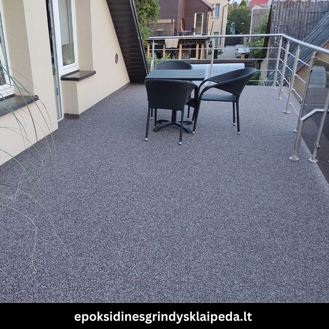 Epoksidinės grindys Klaipėdoje darbai 1