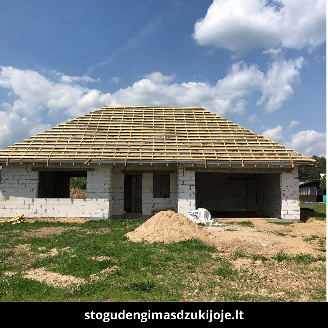 Stogų dengimas Dzūkijoje atlikti darbai 4