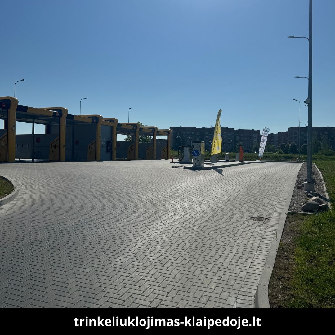 Trinkelių klojimas Klaipėdoje atlikti darbai 8