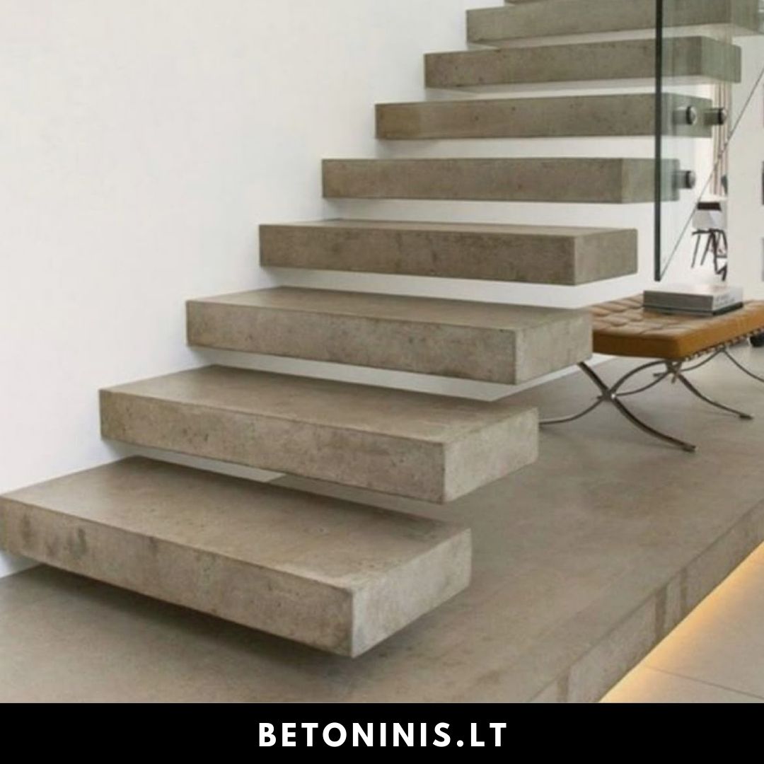 Betoninės laiptų pakopos 2