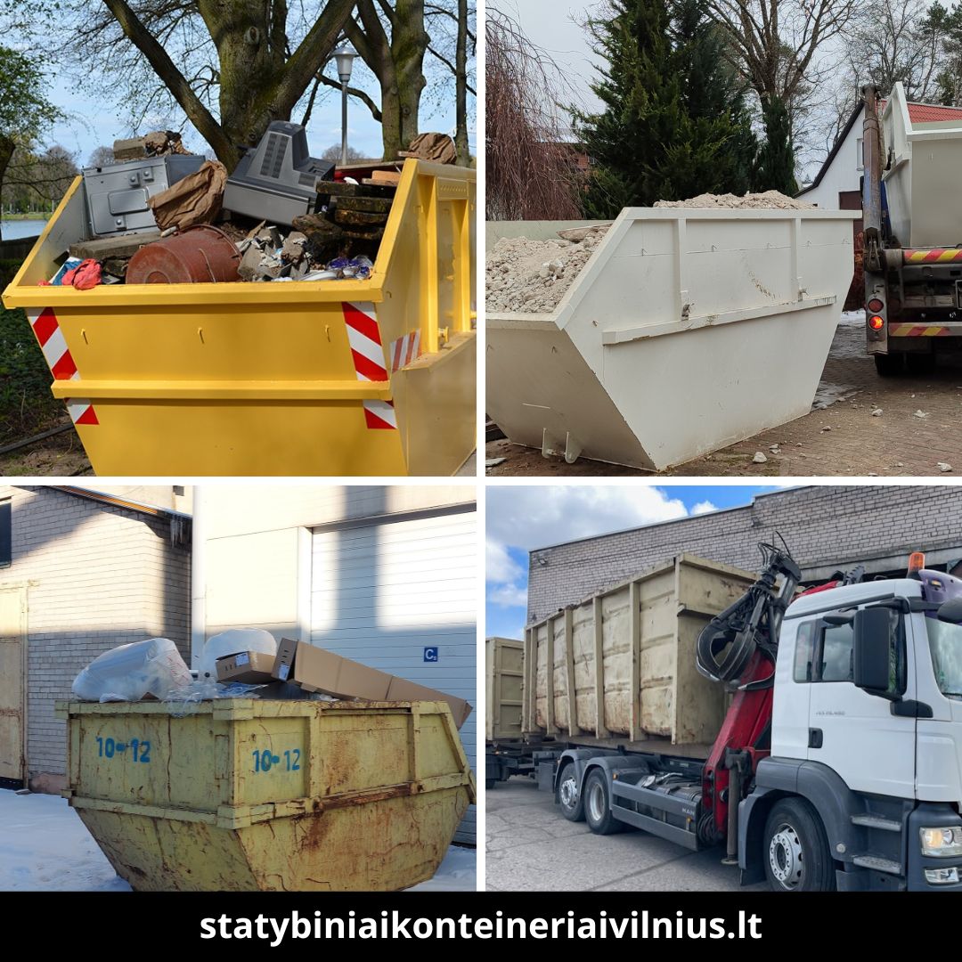 Statybiniai konteineriai Vilniuje