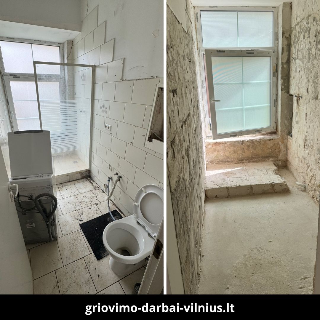Griovimo darbai Vilniuje 1