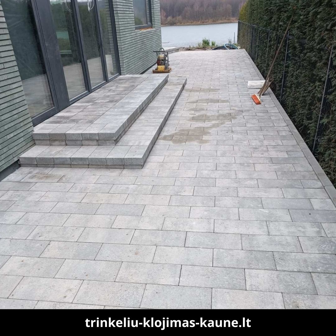 Trinkelių klojimas Kaune atlikti darbai 5