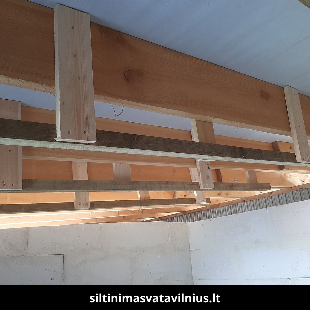 Šiltinimas vata Vilniuje atlikti darbai 9