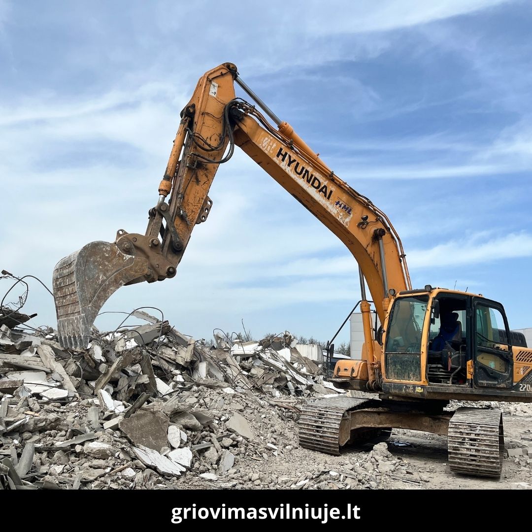 Griovimas Vilniuje atlikti darbai 2