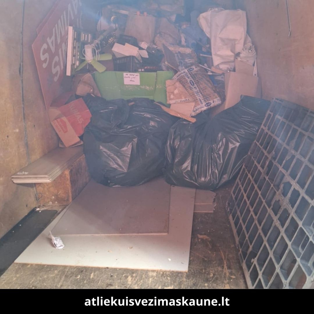 Atliekų išvežimas Kaune atlikti darbai 6