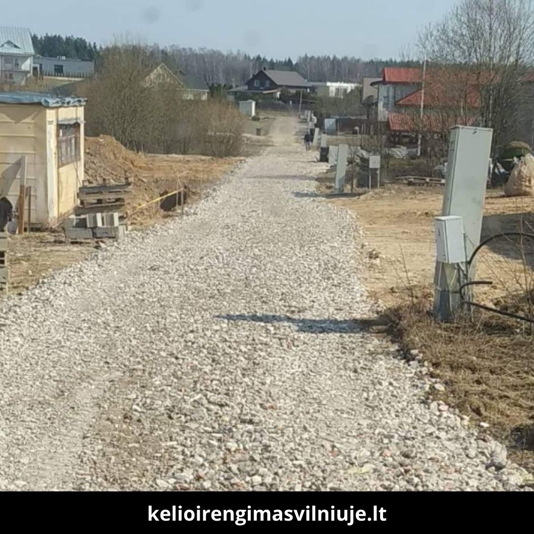 Kelio įrengimas Vilniuje darbai 9