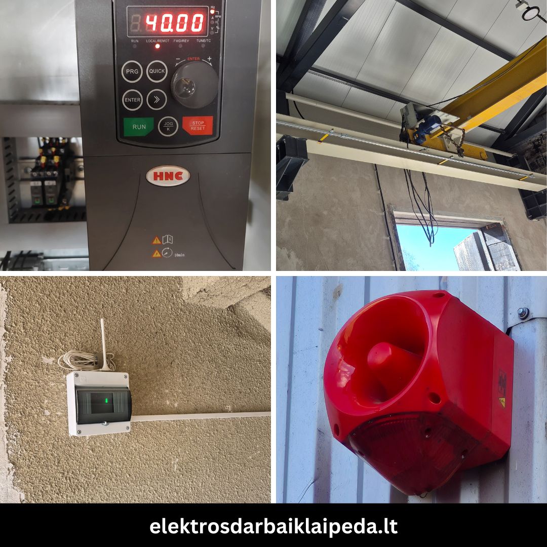 Elektros darbai Klaipėdoje