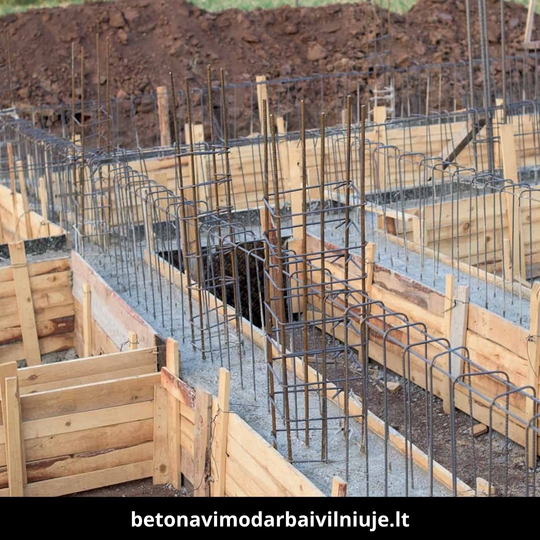 Betonavimo darbai Vilniuje 1