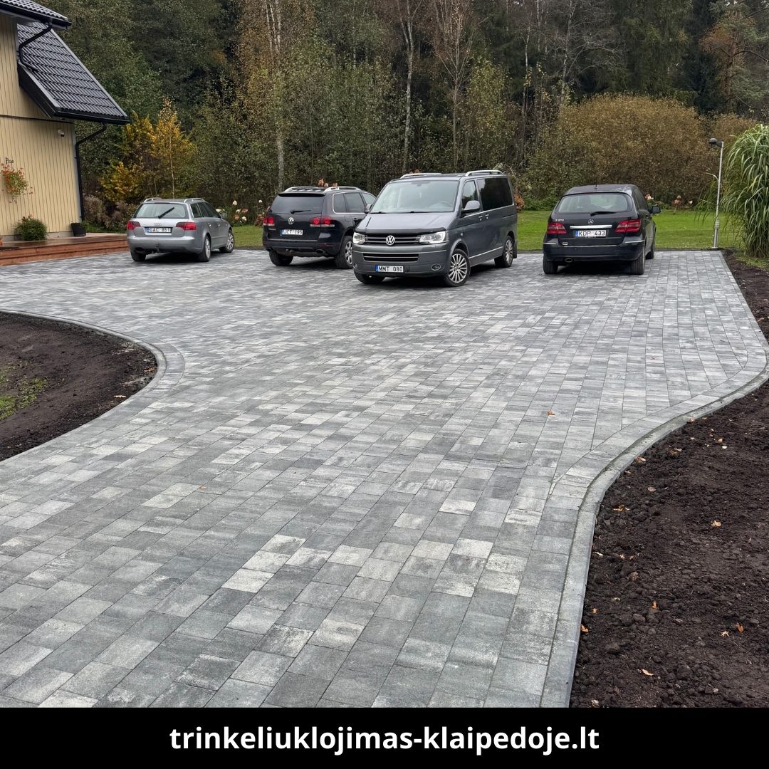 Trinkelių klojimas Klaipėdoje atlikti darbai 1