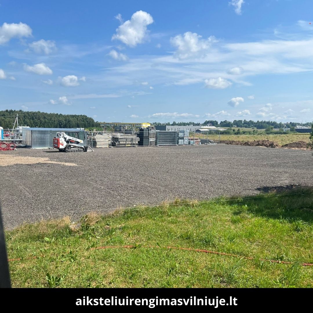 Aikštelių įrengimas Vilniuje darbai 8