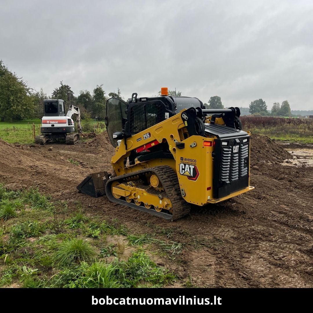 Bobcat nuoma Vilniuje atlikti darbai 9