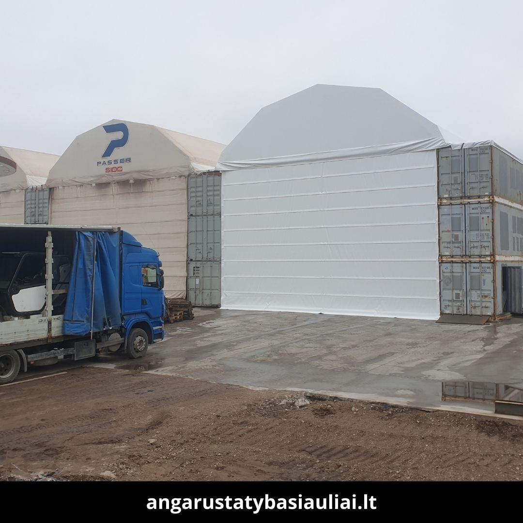 Angarų statyba Šiauliuose atlikti darbai 9