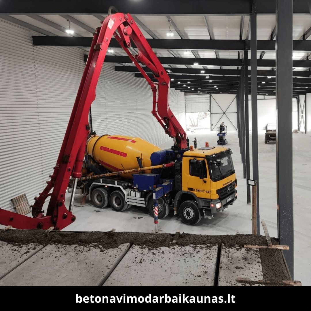 Betonavimo darbai Kaune atlikti darbai 4