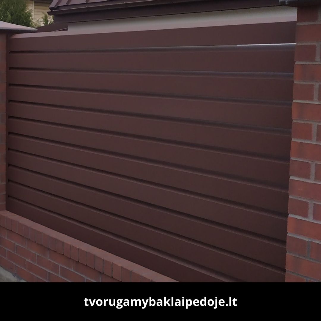Tvorų gamyba Klaipėdoje atlikti darbai 9