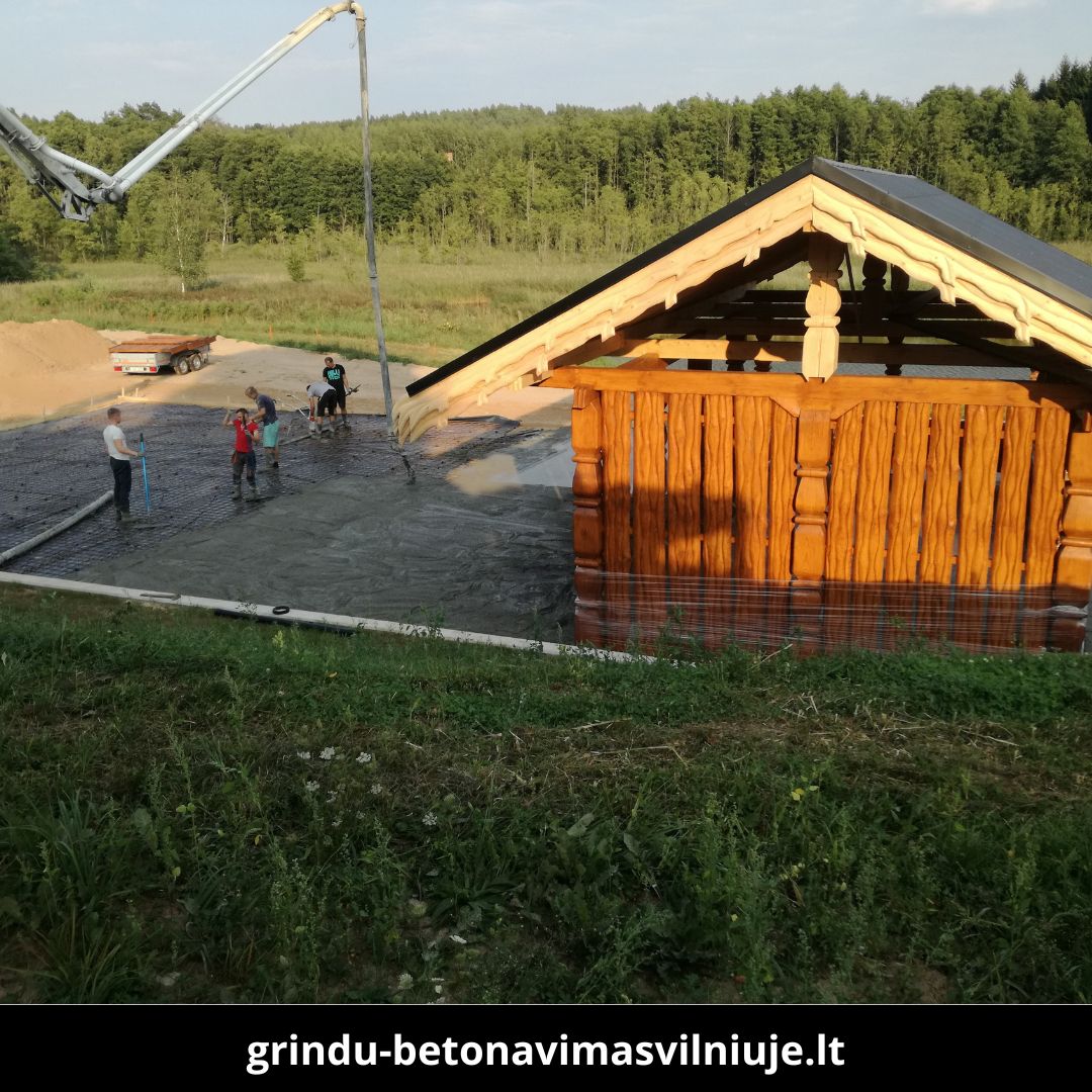Grindų betonavimas Vilniuje 4